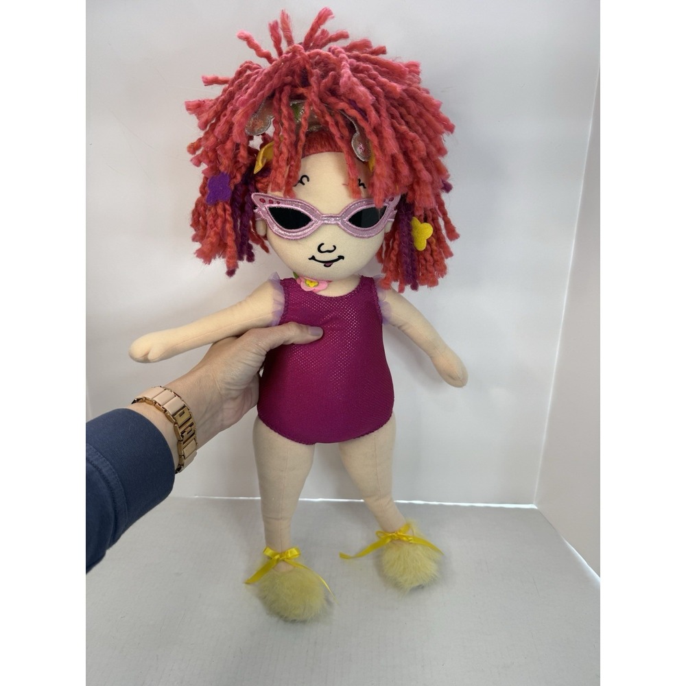 Madame Alexander Fancy Nancy Cloth Plush Doll 18" Ballerina Crown Yarn Hair 2008 - Picture 11 of 11